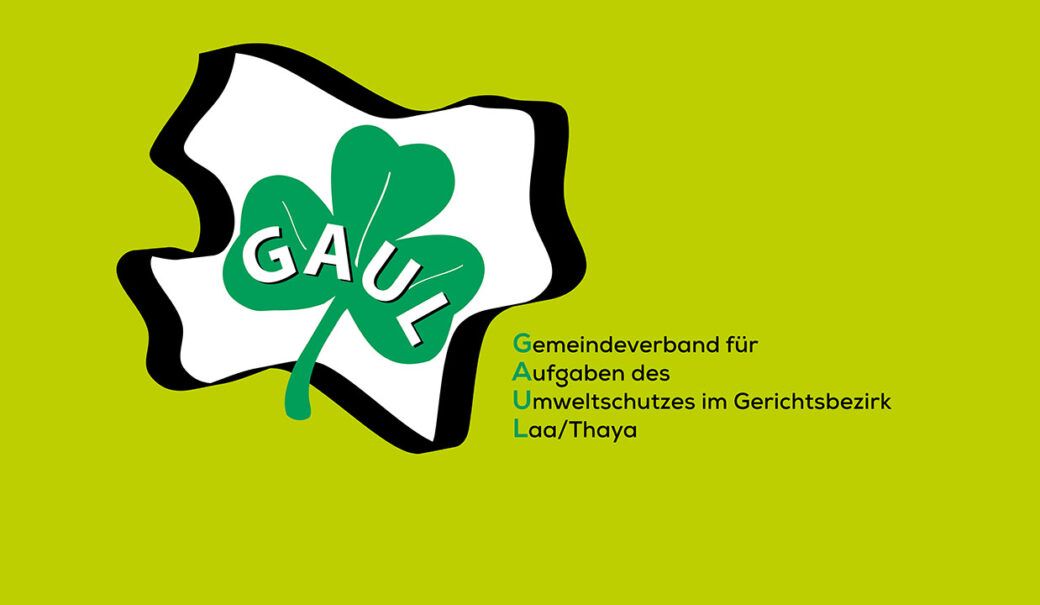 Logo des GAUL Gemeindeverband für Aufgaben des Umweltschutzes im Gerichtsbezirk Laa an der Thaya