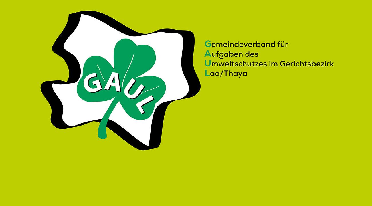 Logo des GAUL Gemeindeverband für Aufgaben des Umweltschutzes im Gerichtsbezirk Laa an der Thaya